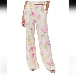 Love Shack Fancy Helia PANT In Sunlit Rose Size Small
